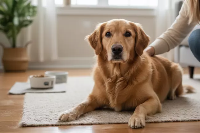 Нормальная линька собак и уход за шерстью