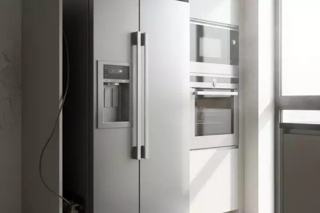 Правильное размещение холодильника на кухне