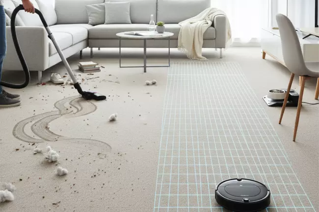 Отличия робота‑пылесоса от обычного пылесоса