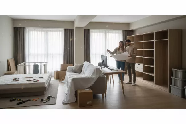 Выбор мебели по планировке и сценариям