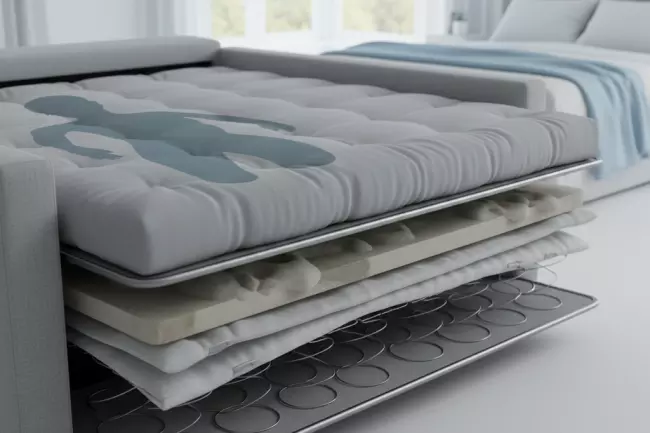 Наполнение дивана для ежедневного сна