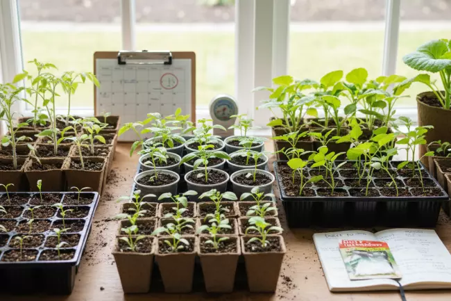 Сроки посева рассады для разных культур