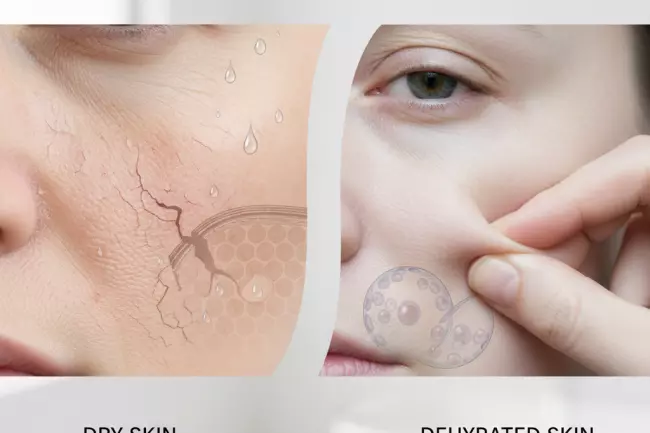 Отличия сухости кожи от обезвоженности