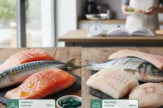 Жирная и нежирная рыба: выбор под цели питания