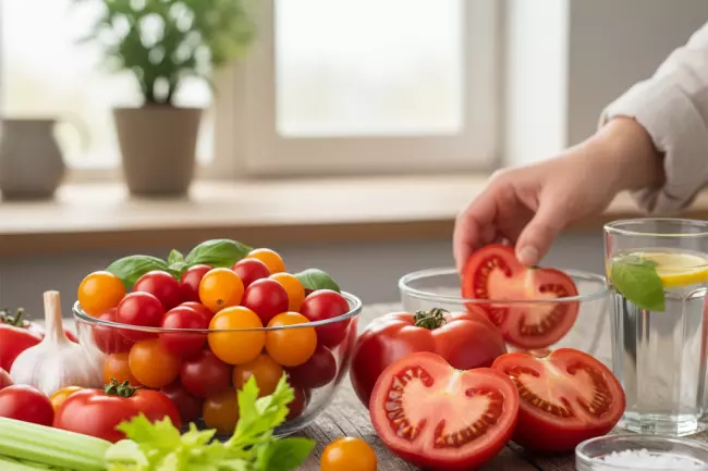 Пищевая ценность помидоров в рационе