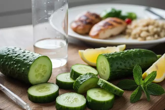 Сочетания огурцов в рационе питания