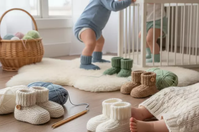 Пинетки для малышей по возрасту и сезону