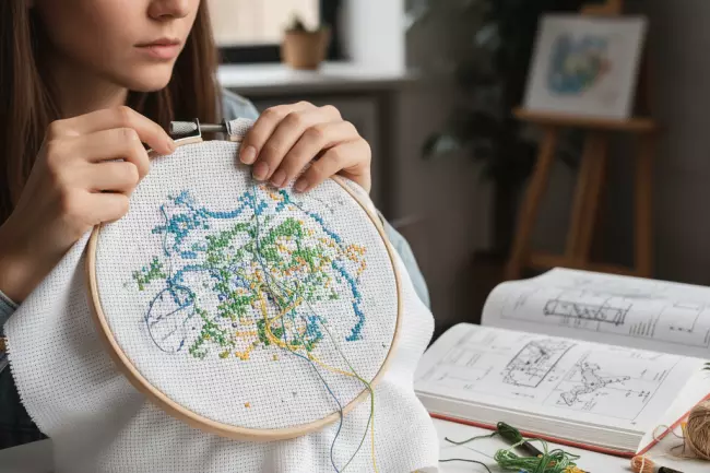 Ошибки новичков в вышивке на старте