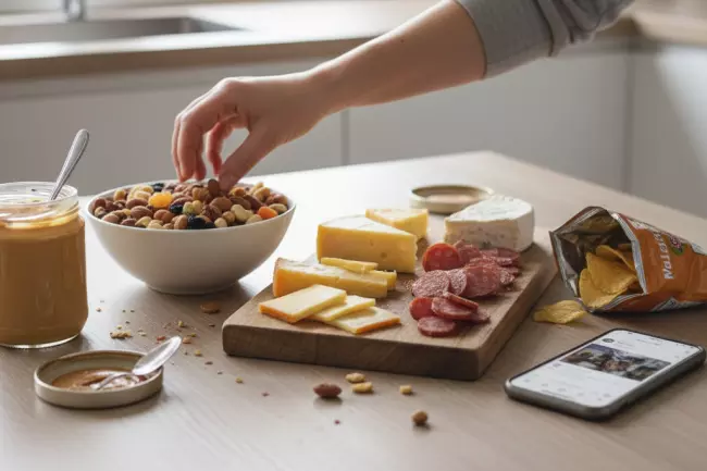 Незаметные калории из перекусов и кусочков