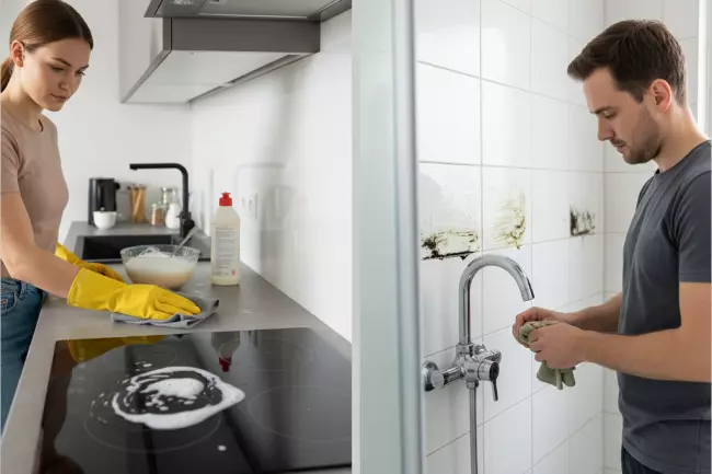 План генеральной уборки кухни и ванной