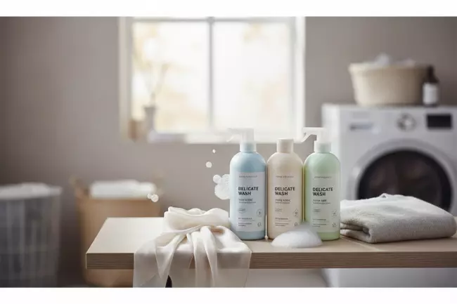 Мягкие средства для ухода за деликатными тканями