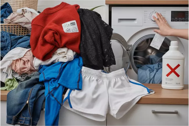 Ошибки стирки: игнорирование ярлыков и символов