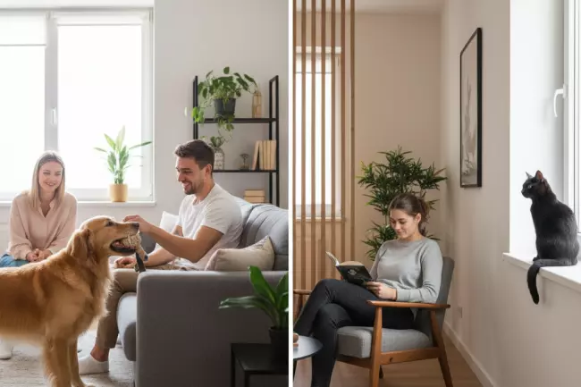 Коммуникация и контакт: кошка или собака в квартире