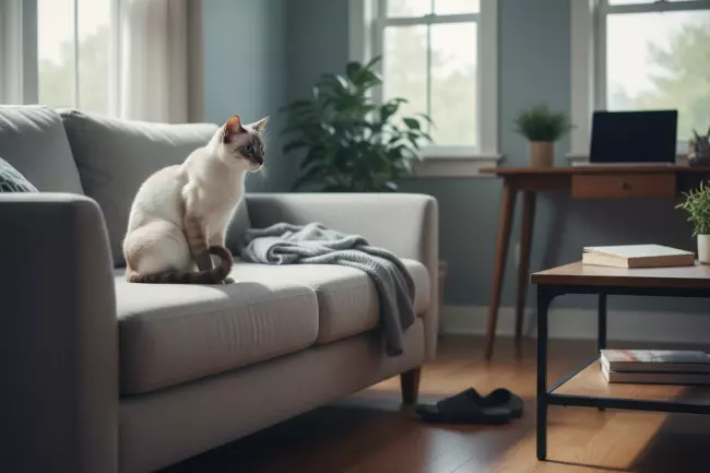 Сиамская кошка: одиночество, привязанность, уход