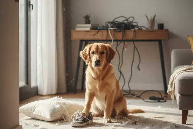 Скука и недостаток нагрузки у собаки