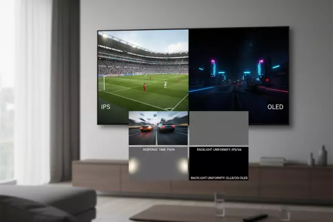 Выбор телевизора: контраст, чёрный, равномерность экрана