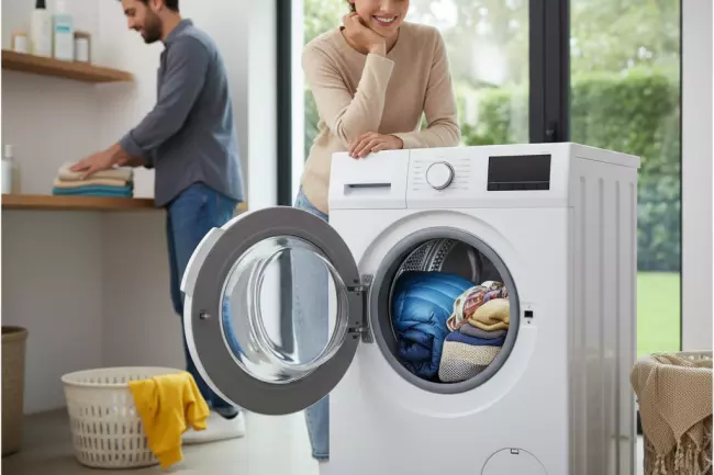 Выбор стиральной машины: объём барабана семьи