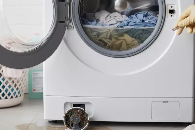 Чистка сливного фильтра стиральной машины