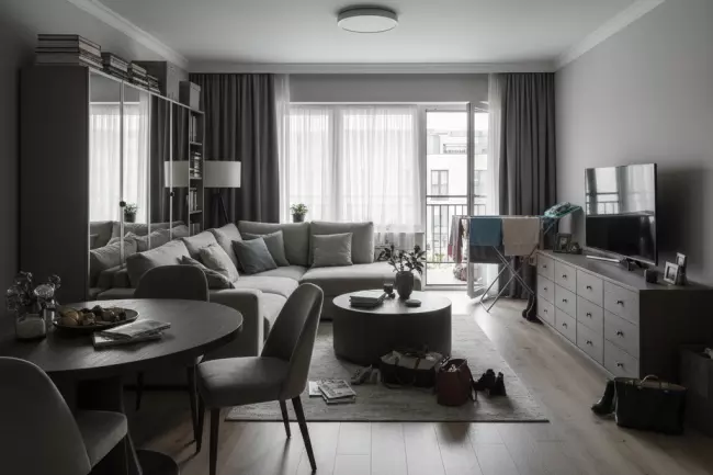 Перегруз комнаты мебелью: размеры и количество