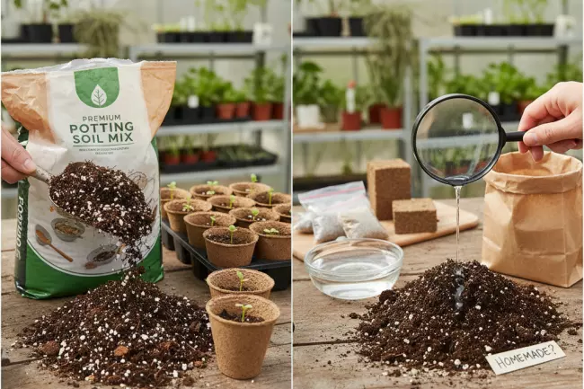 Выбор грунта для рассады: готовый или самодельный