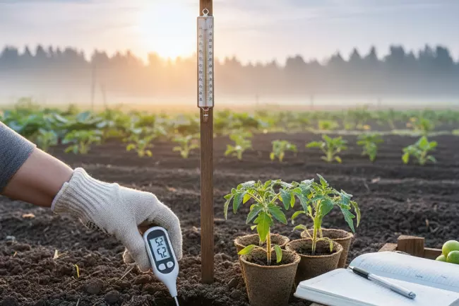 Безопасные сроки высадки рассады по температуре почвы