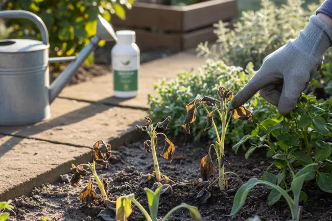 Восстановление растений после весенних заморозков