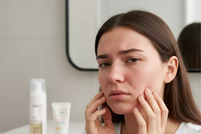 Чрезмерное очищение и повреждение кожного барьера