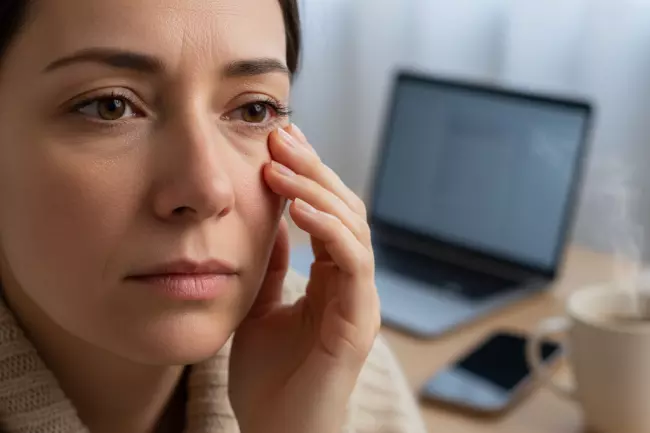 Правила ухода за кожей вокруг глаз