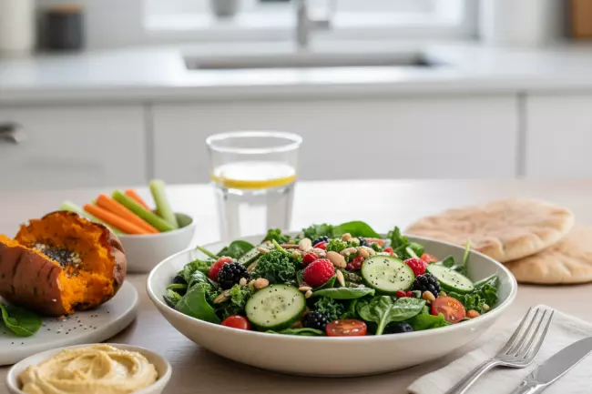 Клетчатка овощей для насыщения и пищеварения