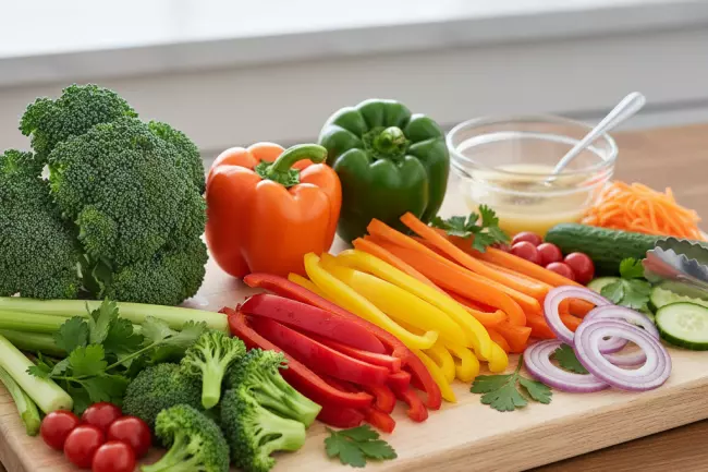Овощи: сырые и приготовленные варианты