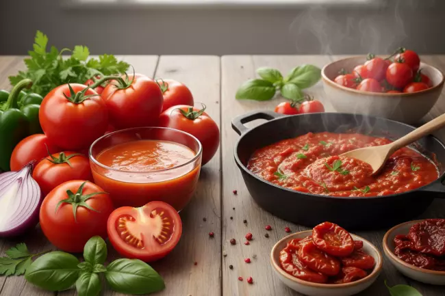 Польза сырых и приготовленных помидоров