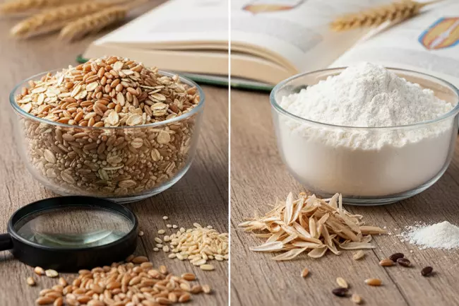 Польза цельнозерновых продуктов и отличие от рафинированных