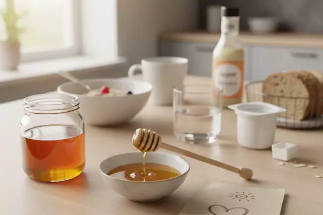 Польза мёда: умеренные порции в рационе