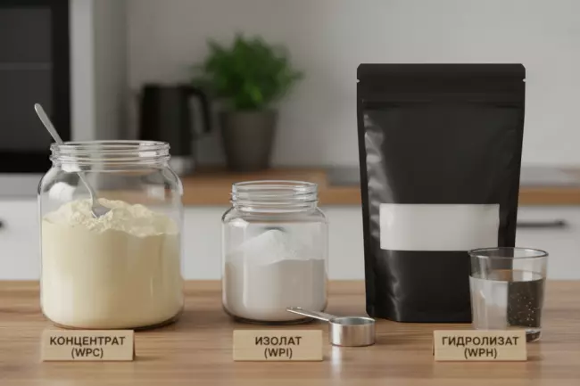 Преимущества сывороточного протеина: концентрат, изолят, гидролизат