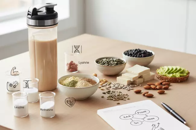 Аминокислотный профиль растительного протеина для массы