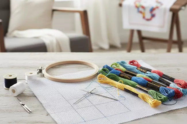 Материалы для вышивки крестом начинающим