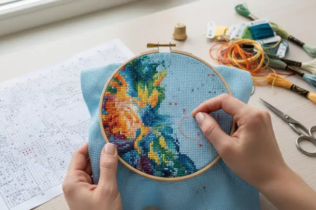 Оценка сложности вышивки перед выбором набора