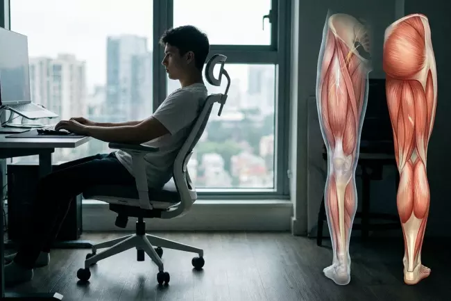 Причины снижения мышечной массы при сидячей работе