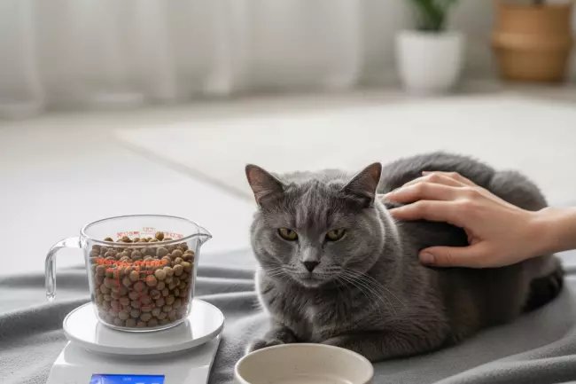 Уход и питание британской короткошёрстной кошки