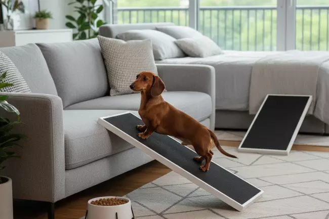 Профилактика проблем спины и прыжков у таксы