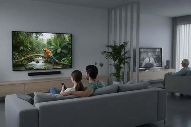 Выбор телевизора: 4K, диагональ, расстояние просмотра