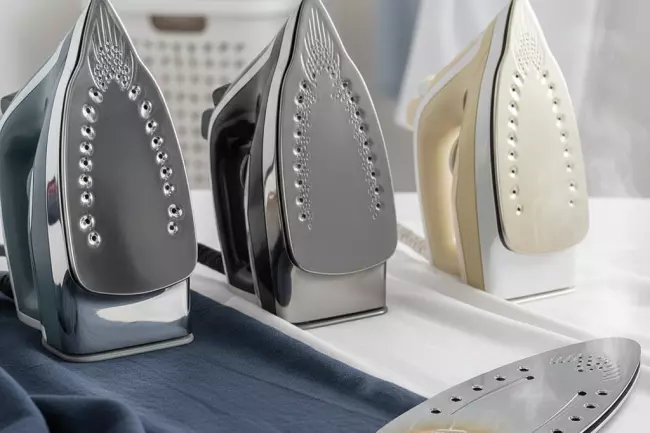 Подошва утюга: материалы покрытия и скольжение