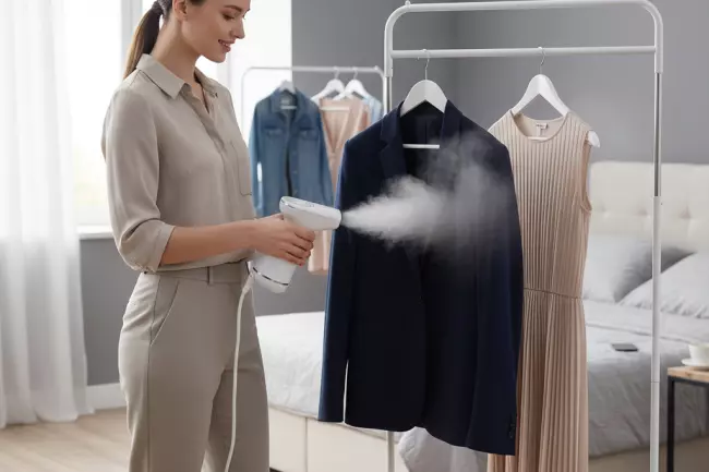 Вертикальное отпаривание: отличия парового утюга