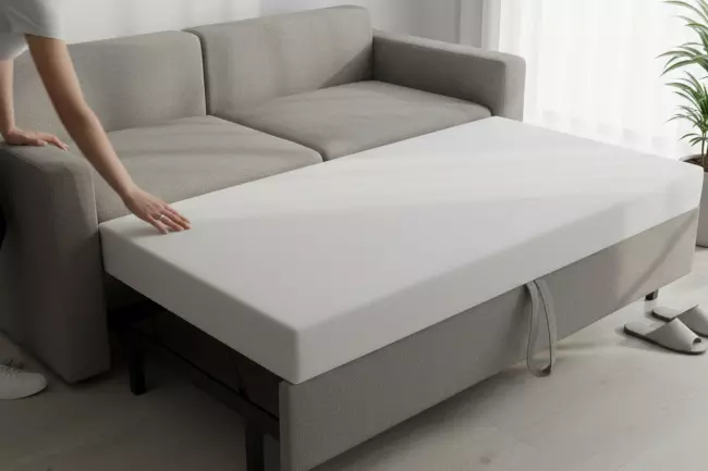 Механизм раскладывания дивана для ежедневного сна