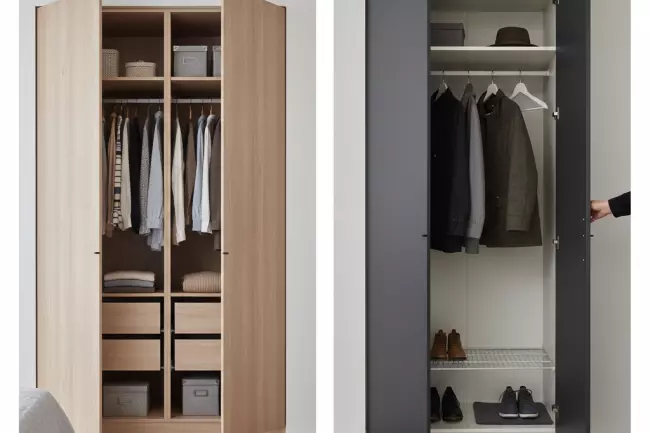 Выбор шкафа: габариты, глубина, открывание