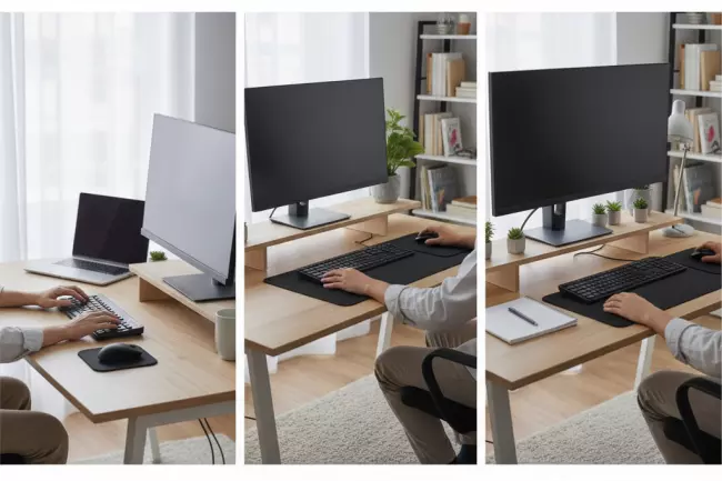 Оптимальная глубина стола и расстояние до монитора