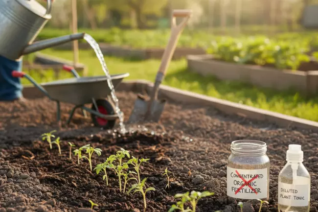 Органические удобрения весной: навоз, помёт, настои