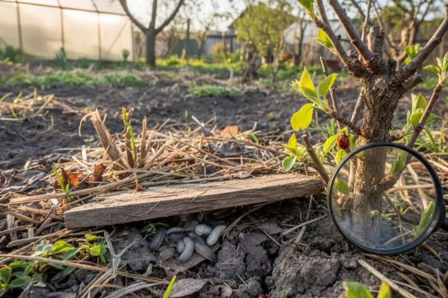 Весенняя защита огорода от вредителей и болезней