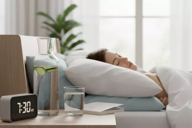 Сон, вода и привычки против отёков под глазами