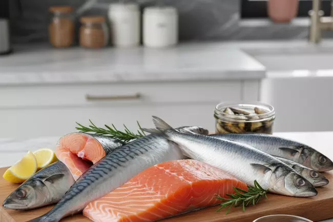 Виды рыбы с омега‑3 для сердца и мозга